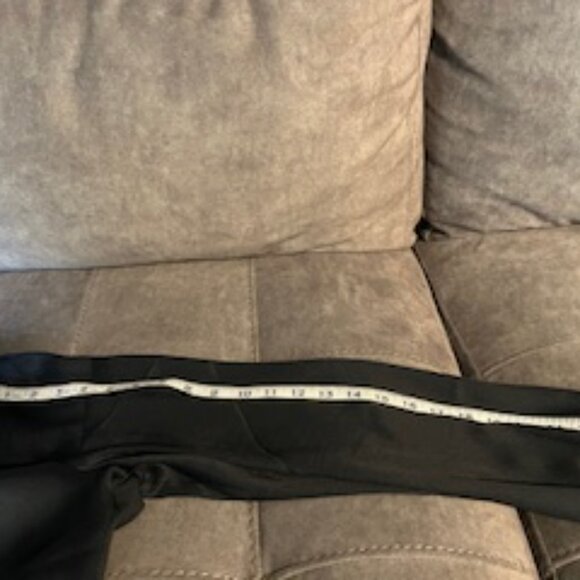 AT Black satiny blouse with tie - Picture 8 of 8